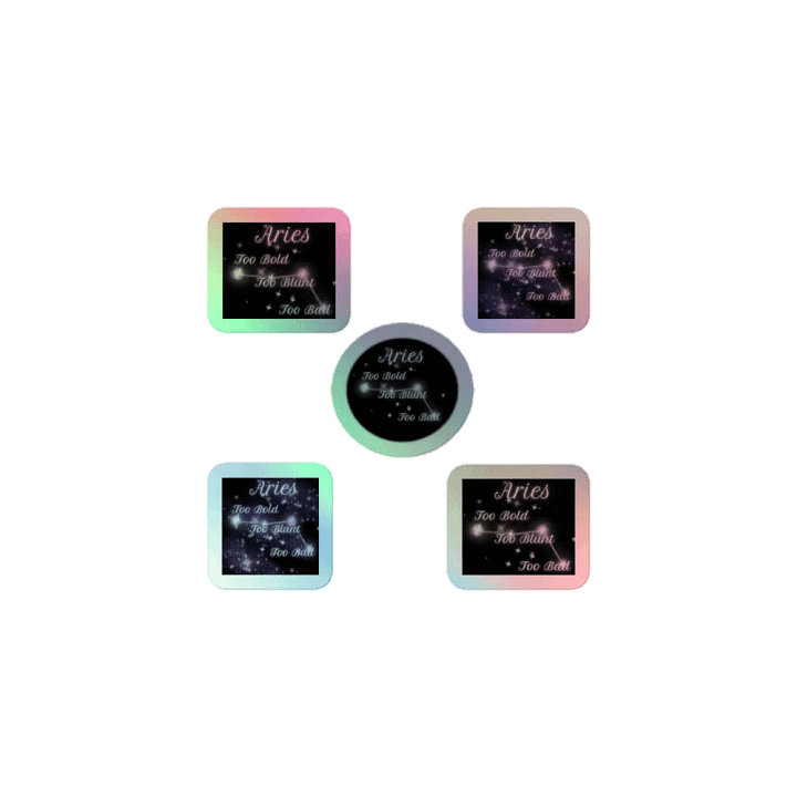 Aries 2025, Constellation, Hole Sticker Pack product image (1)