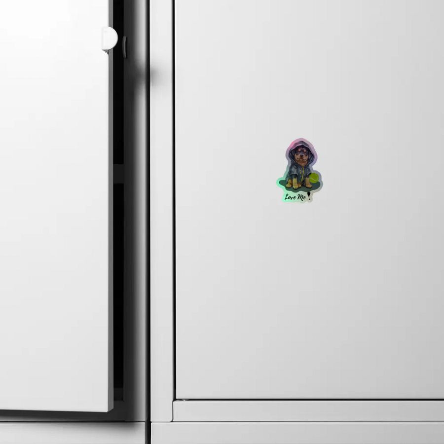 Hoodie Pup Holographic Sticker Sheet product image (6)