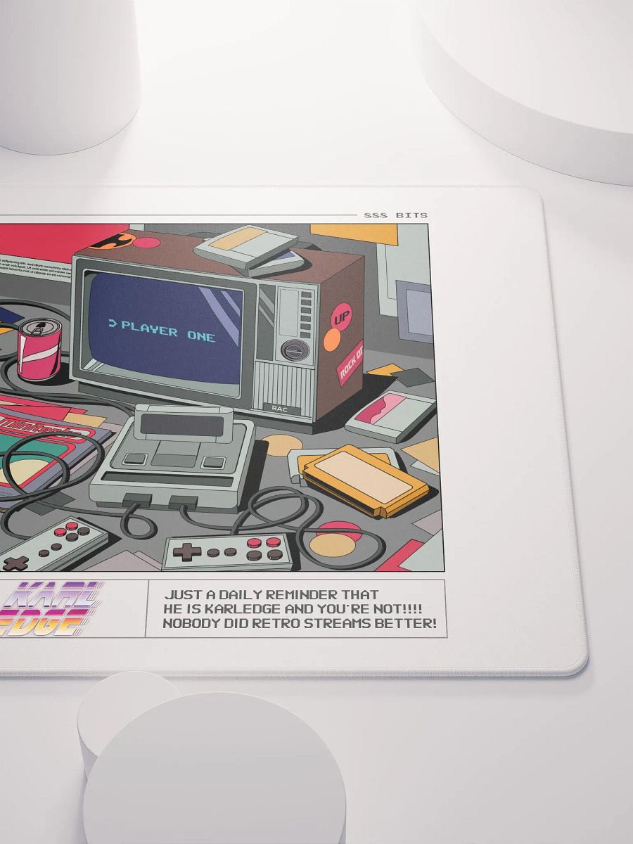 RETRO GAMER MOUSE PAD product image (5)