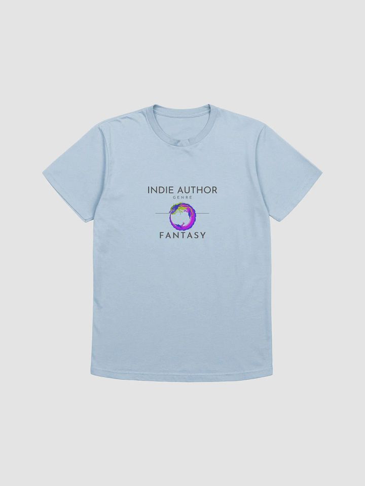 Indie Author Genre Fantasy supersoft pale blue T-shirt product image (1)