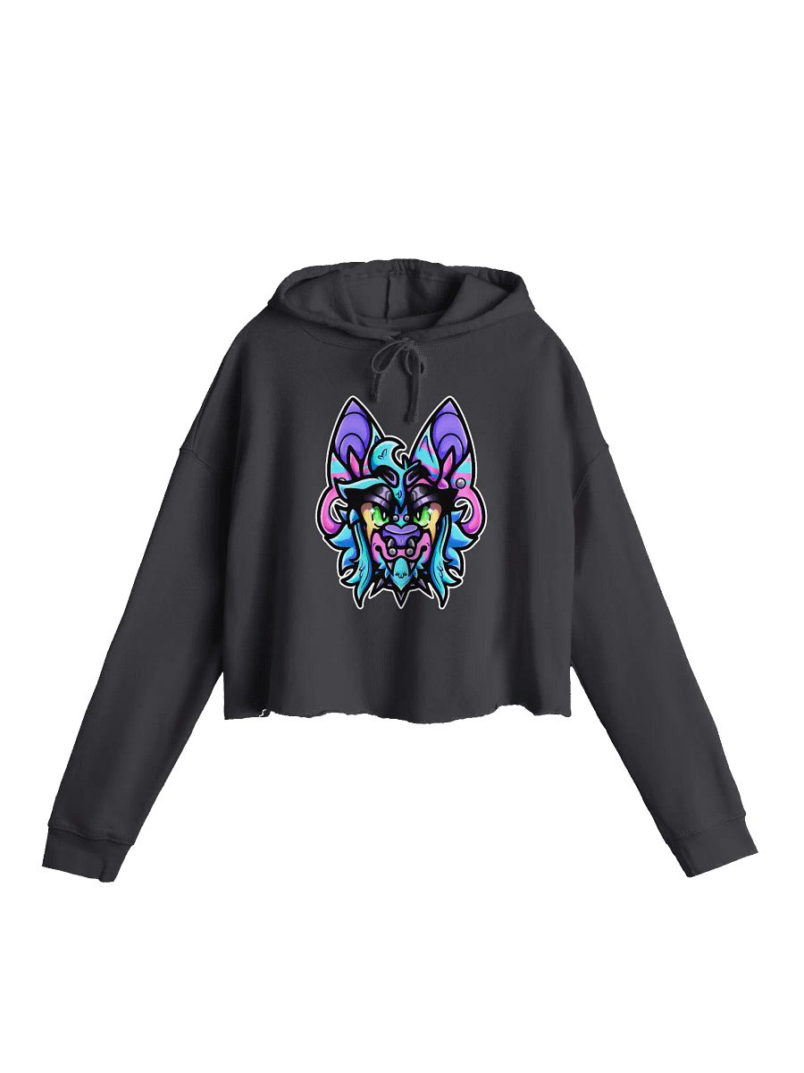 MatchaEXE Symmetrical Icon Cropped Hoodie product image (1)