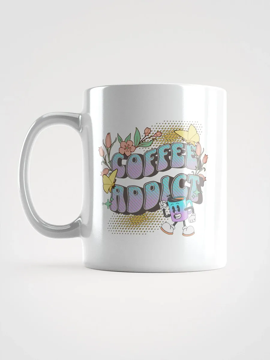 Coffee Addict Mascot Mug Whimsical Mug product image (1)