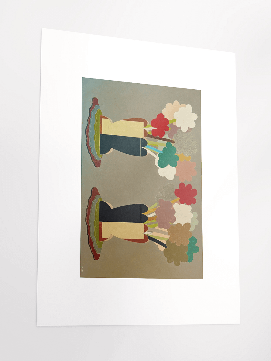 Two Flowers print product image (4)