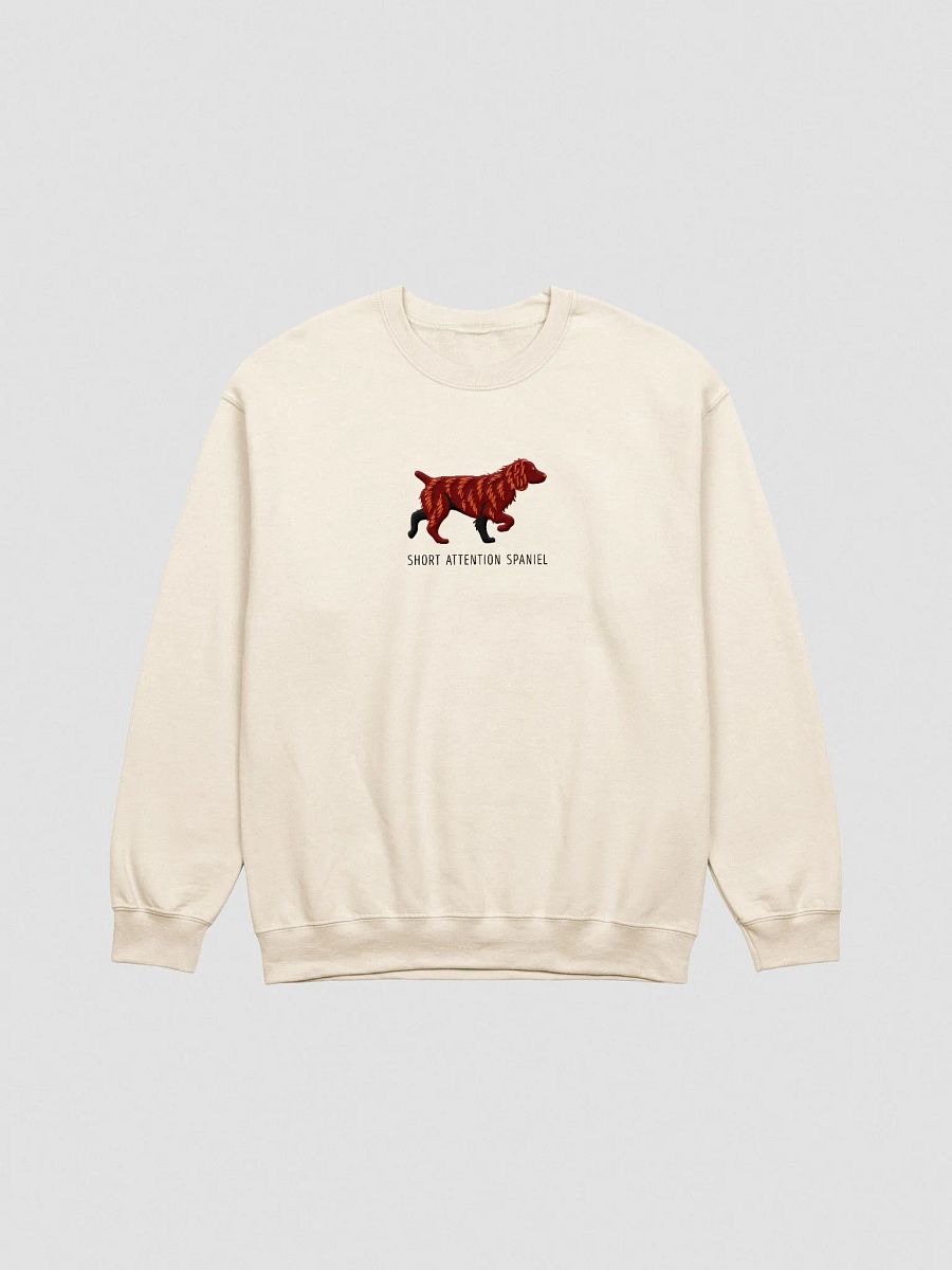 Short Attention Spaniel Sweatshirt (Embroidered) of a Boykin Spaniel product image (4)