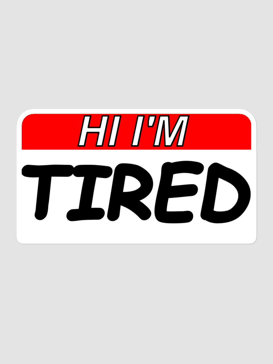 [Tiredeyebags shop] Bubble-free stickers product image (1)