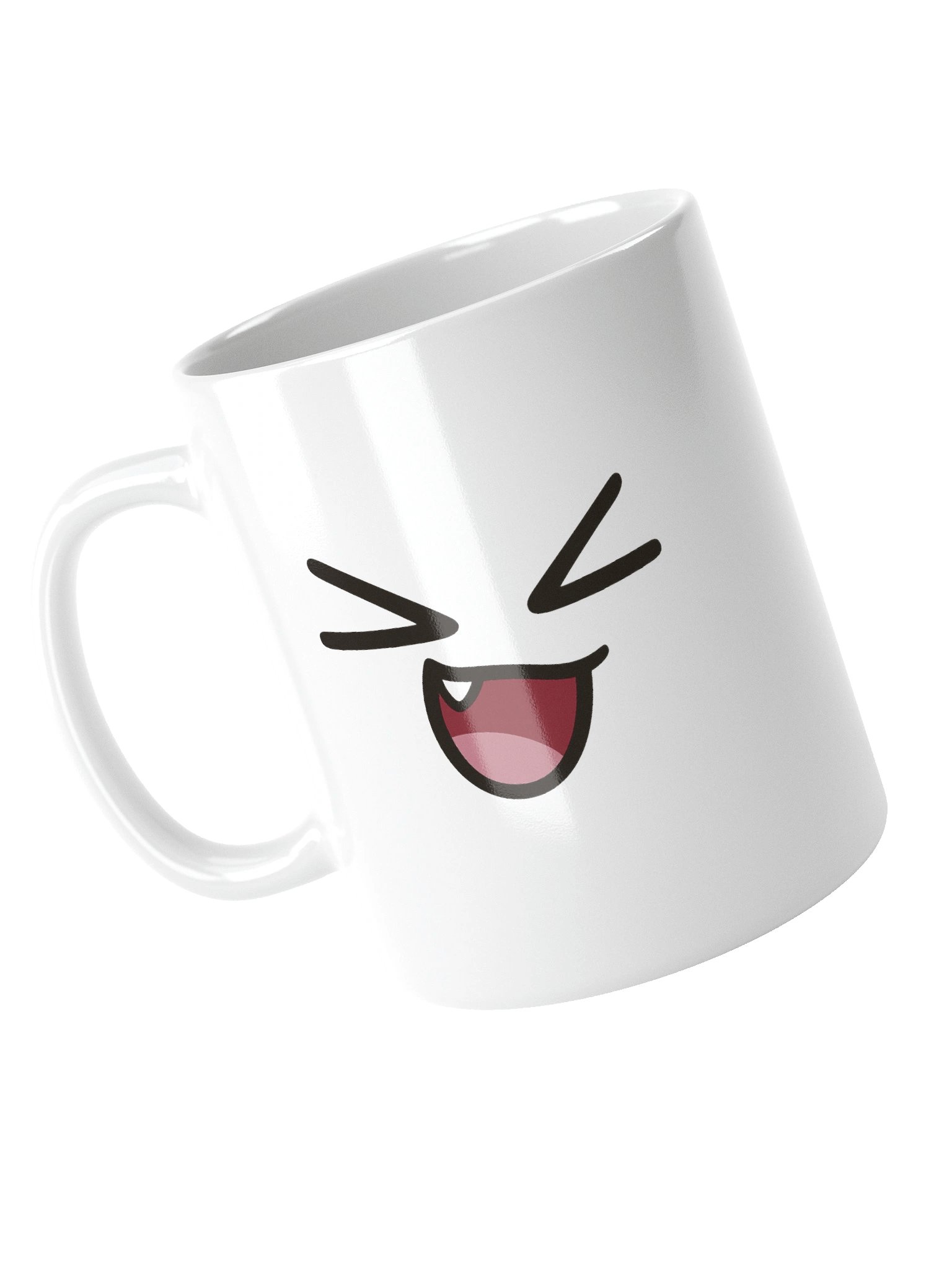 GiggleBlock Laughing Face Mug — Roblox Style Emote Cup product image (12)