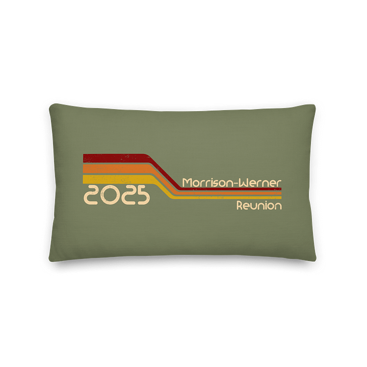 "70s Stripe Design" Premium Pillow product image (2)