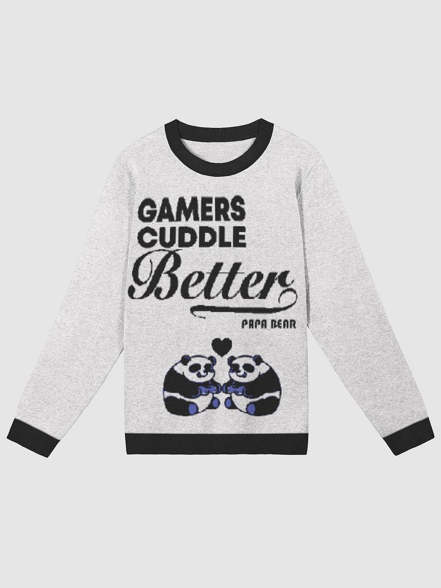 Gamers Cuddle Better Unisex Sweater product image (1)