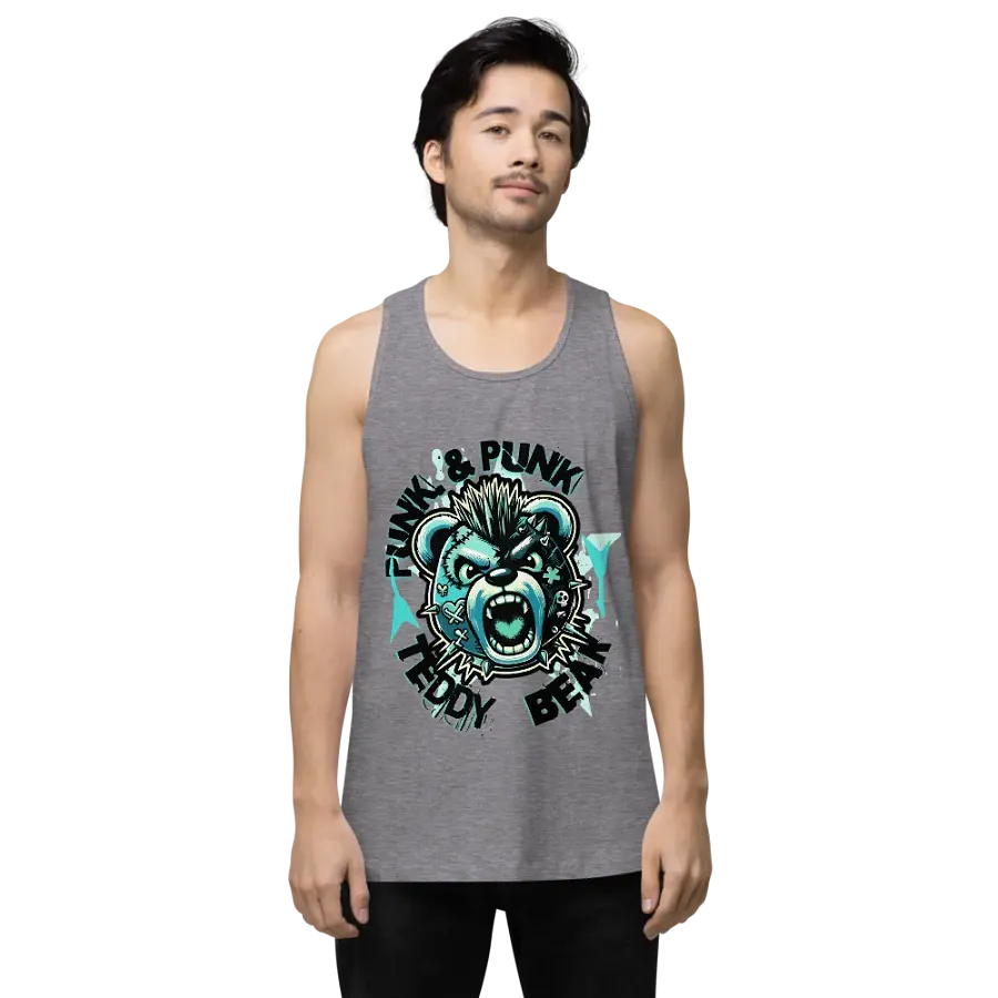 Bad Teddy | Cotton Heritage Men's Premium Tank Top product image (2)