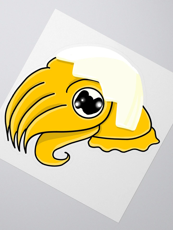 !Egg Cuttlefish Meh Stickers product image (1)