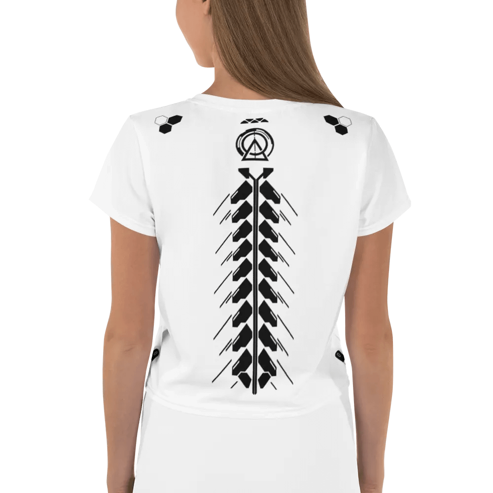 The Statement Crop Top - White product image (4)