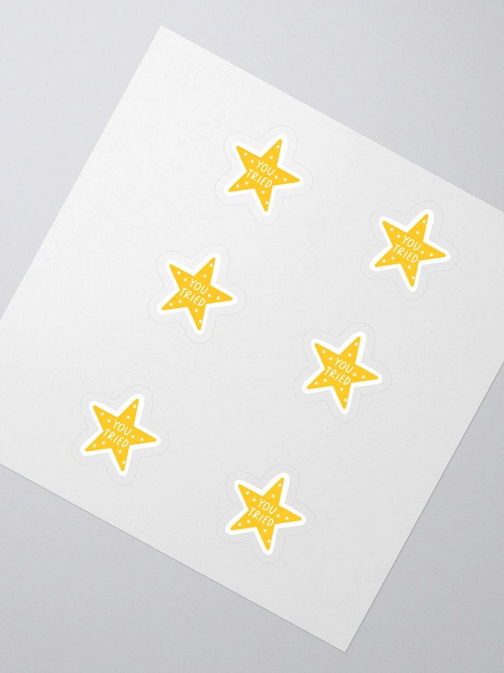 You Tried Sticker (MEDIUM Sheet) product image (2)