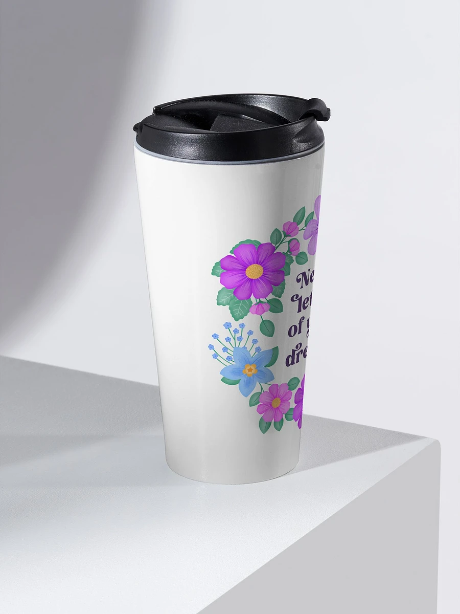 Never let go of your dreams - Motivational Travel Mug product image (2)