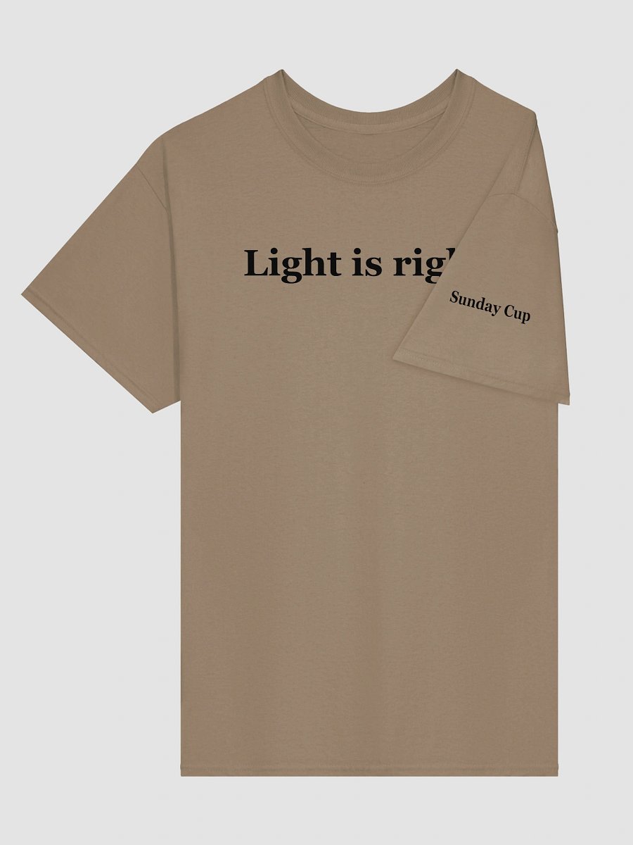 Light is Right (clean, gildan tee) product image (17)