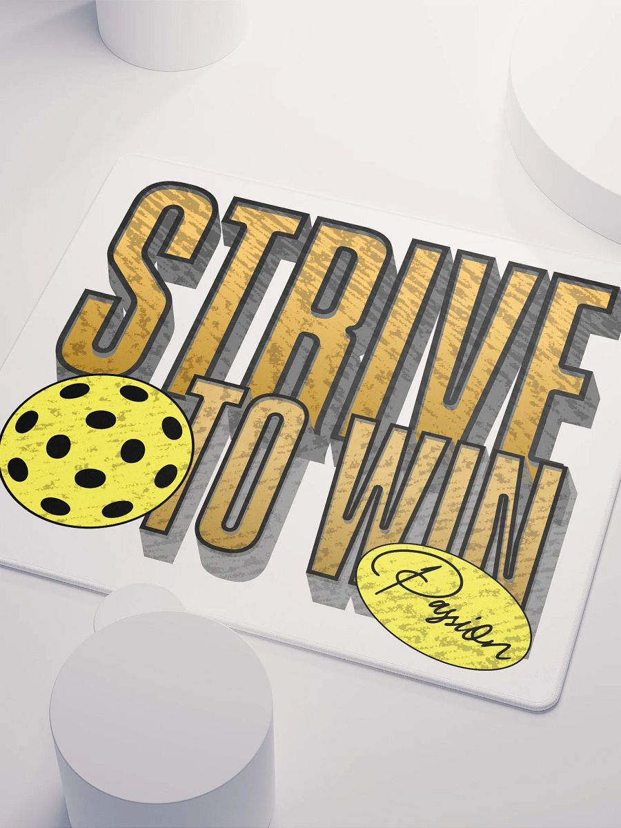 Strive To Win Pickleball Passion Gaming Mouse Pad product image (3)