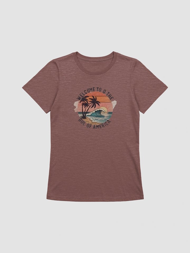 Women's Supersoft Relaxed-fit T-Shirt Gulf America Graphic product image (1)