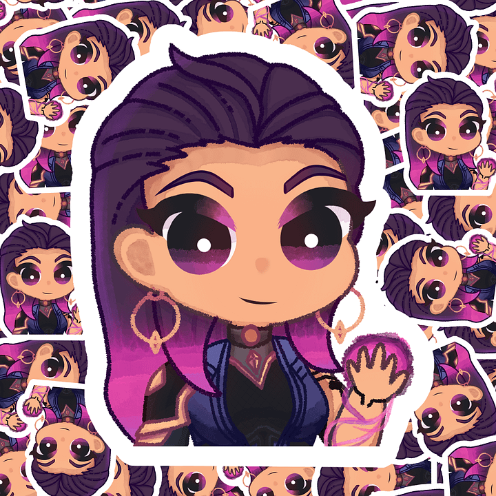 Reyna Valorant Sticker product image (1)