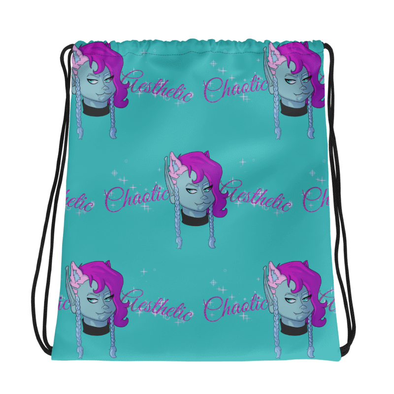 "Chaotic Aesthetic" Drawsting Bag product image (3)