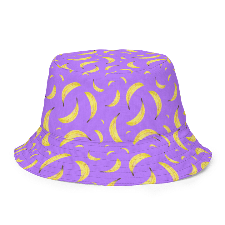 Bananapalooza reversible bucket hat product image (1)