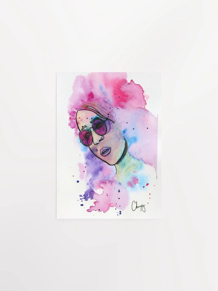 Watercolor Woman Print product image (1)