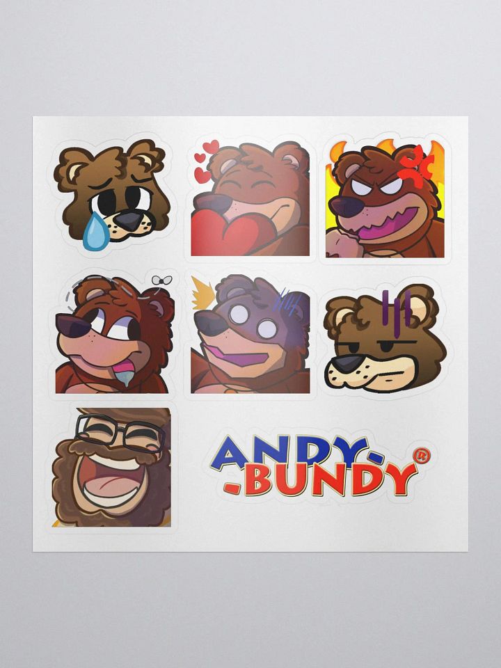 Emote Sticker Sheet product image (1)