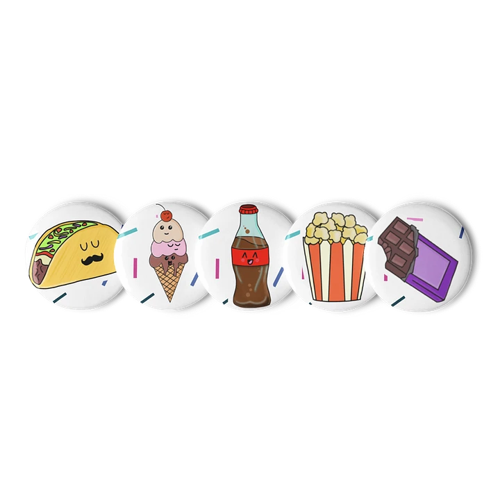 Fun Food Badges! product image (1)