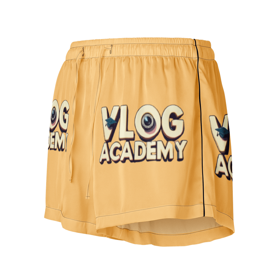 Vlog Academy All-Over Print Women's Pajama Shorts product image (1)