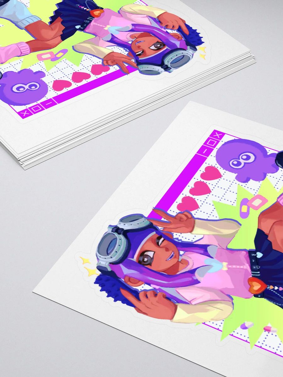 Webcore Lavender Kiss Cut Stickers product image (4)