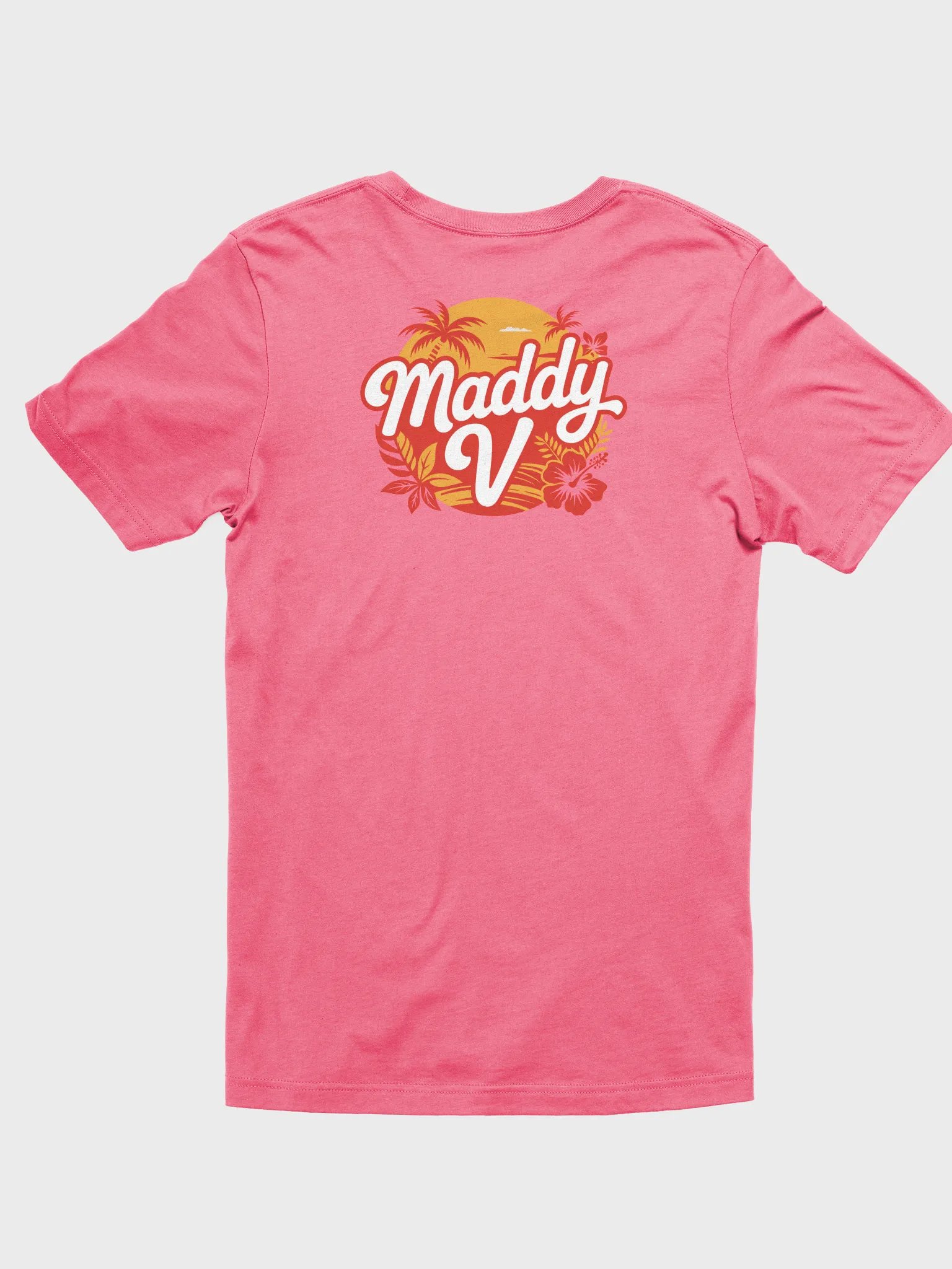 Maddy V Tropical Vibes Cursive T-Shirt product image (43)