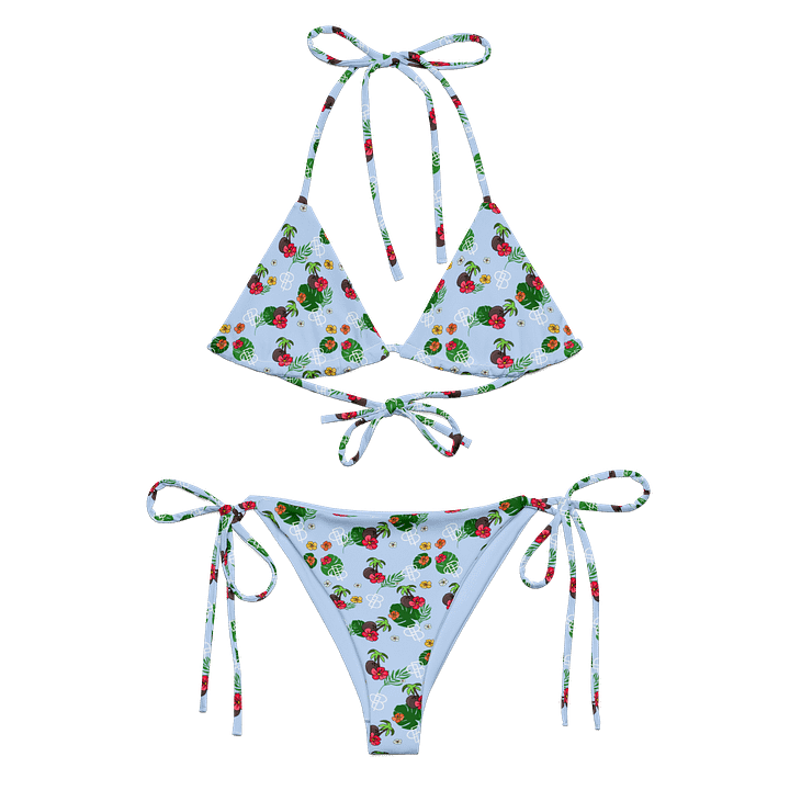 Tropical Bikini in Light Blue product image (2)
