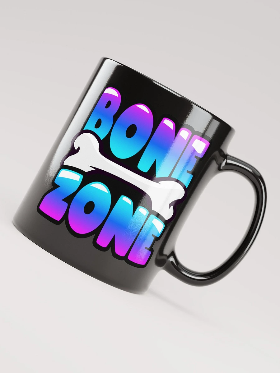 BONE ZONE GLOSSY BLACK MUG product image (7)