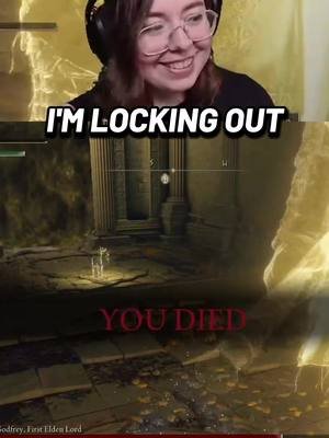 I’m locking out 🔒🚫 #EldenRing #FirstPlaythrough #GodfreyFirstEldenLord