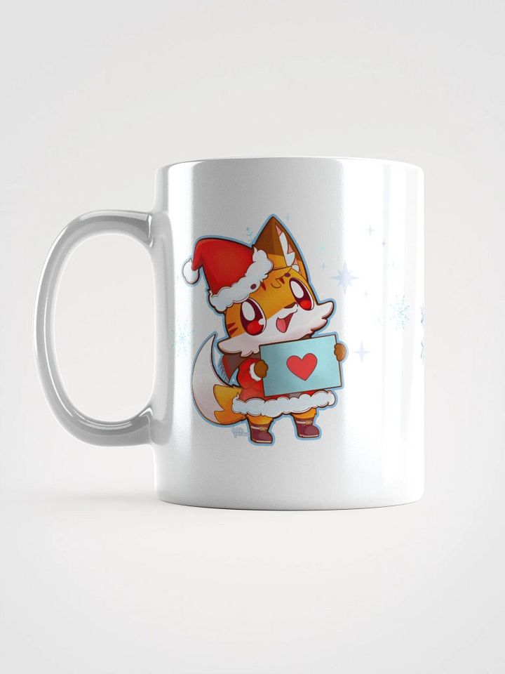 🦊🐭 Happy Holidays from Tots and Mitt❄️White Mug product image (2)