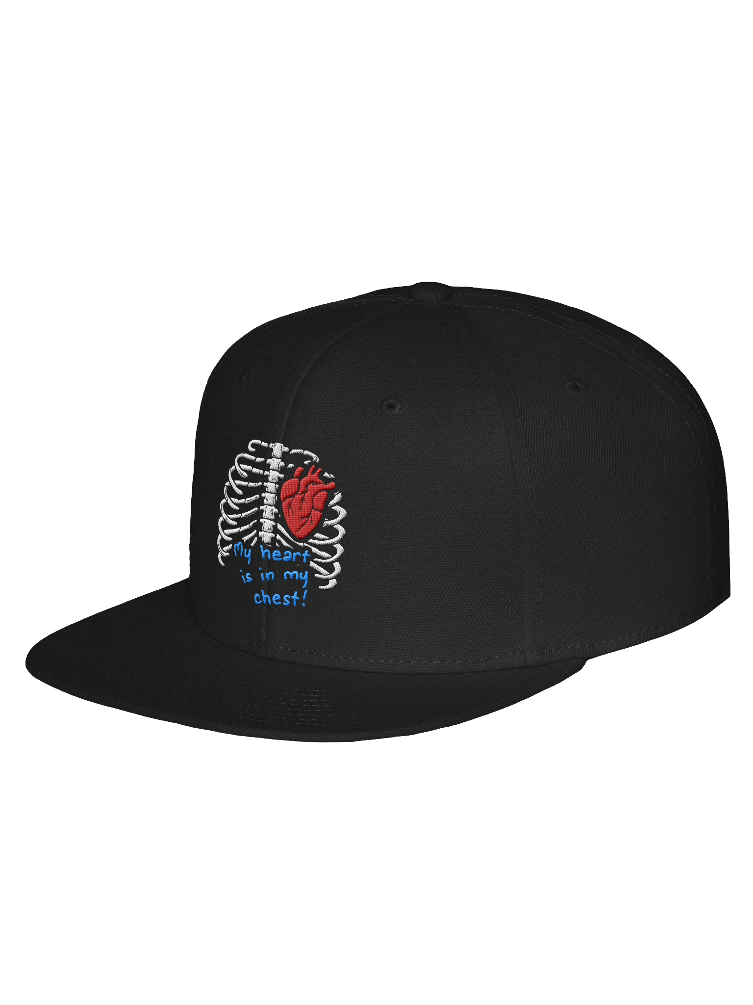 Snapback Cap - My Heart is in My Chest V1 product image (2)