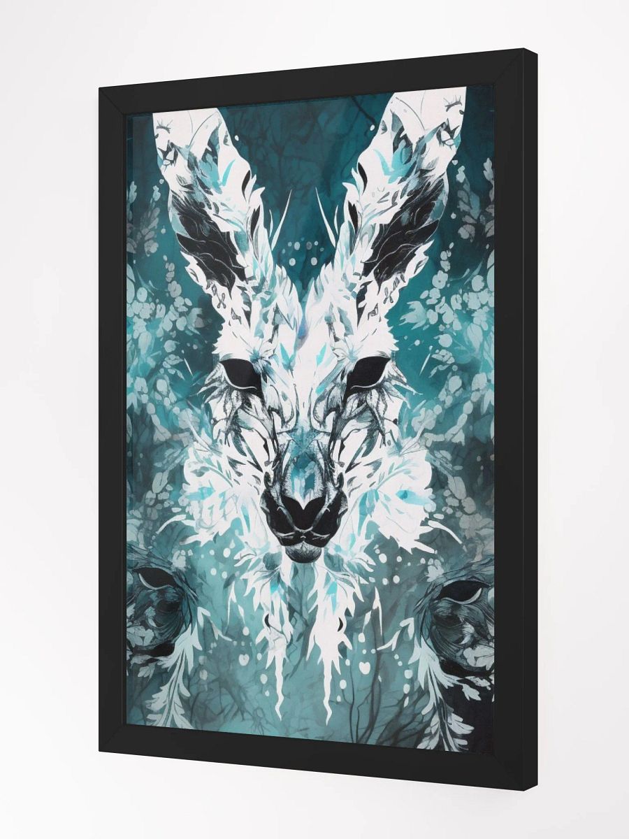 Inkblot Art - Kangaroo Framed Poster Art product image (2)