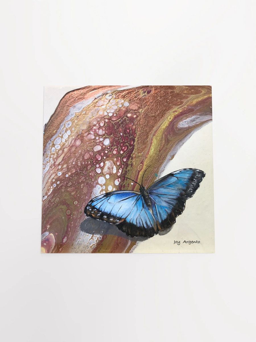 Blue Butterfly Print product image (4)