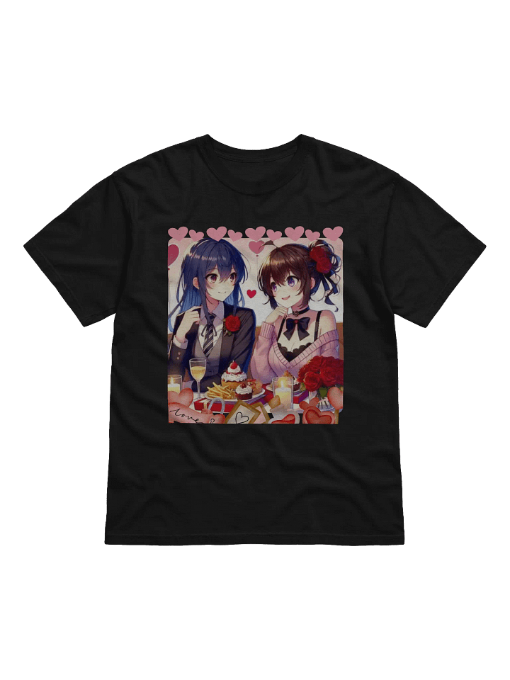 Romantic Anime Dining T-Shirt product image (1)