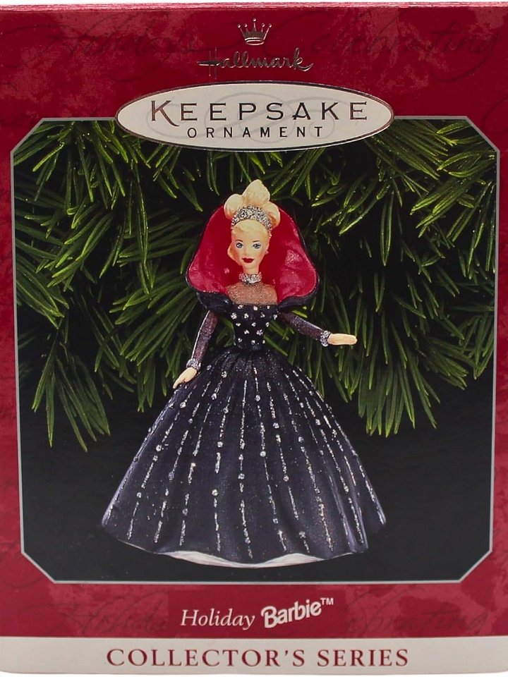 Hallmark Keepsake Ornament Holiday Barbie Collector's Series product image (1)