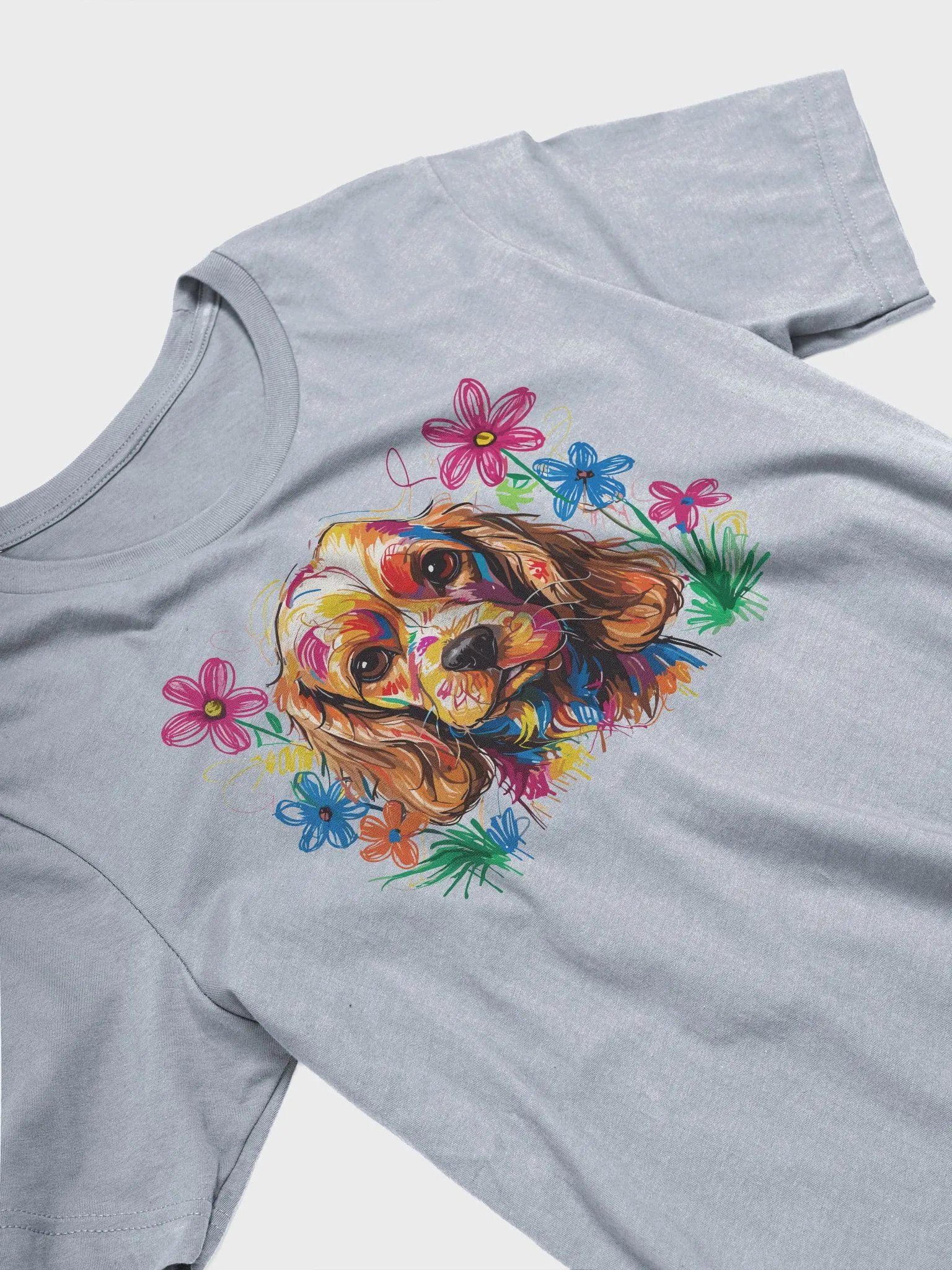 Scribbles Cocker Spaniel 2 , Shirt product image (11)