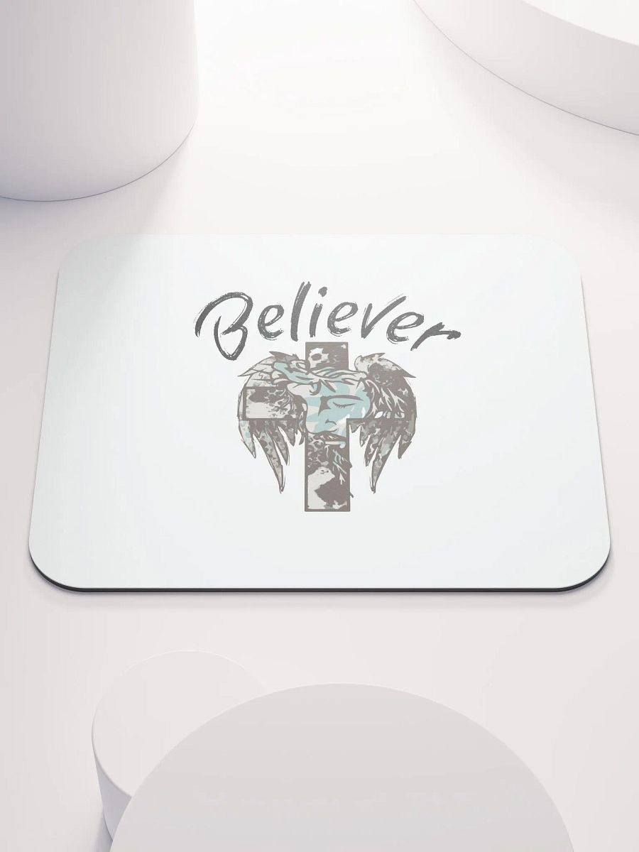 BELIEVER FAITH Winged Serenity Mouse Pad product image (1)