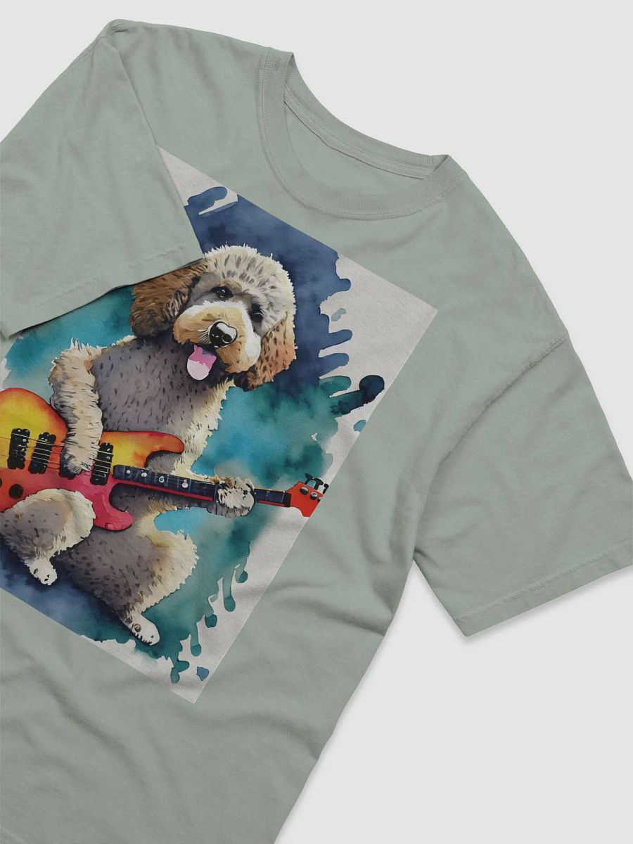 Make Music Your Muse: Labradoodle Electric Guitar Tee product image (40)