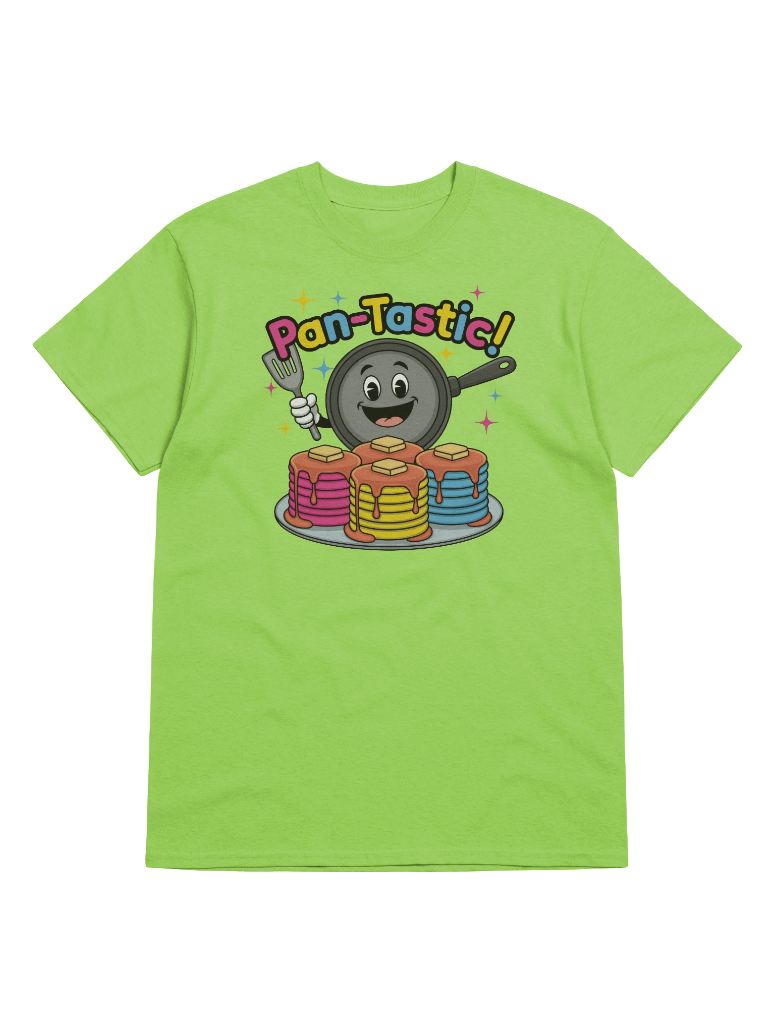 Pan-Tastic! Pansexual Pride Light Version Unisex Heavyweight Graphic T-shirt product image (5)