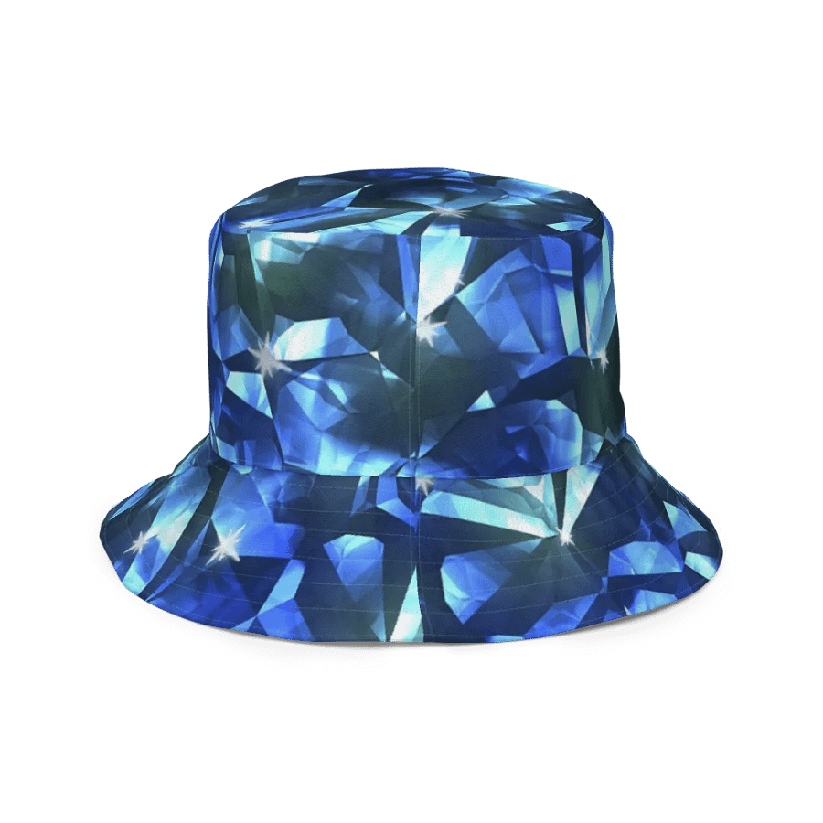 Blue Crystal Pattern Buckethat product image (9)