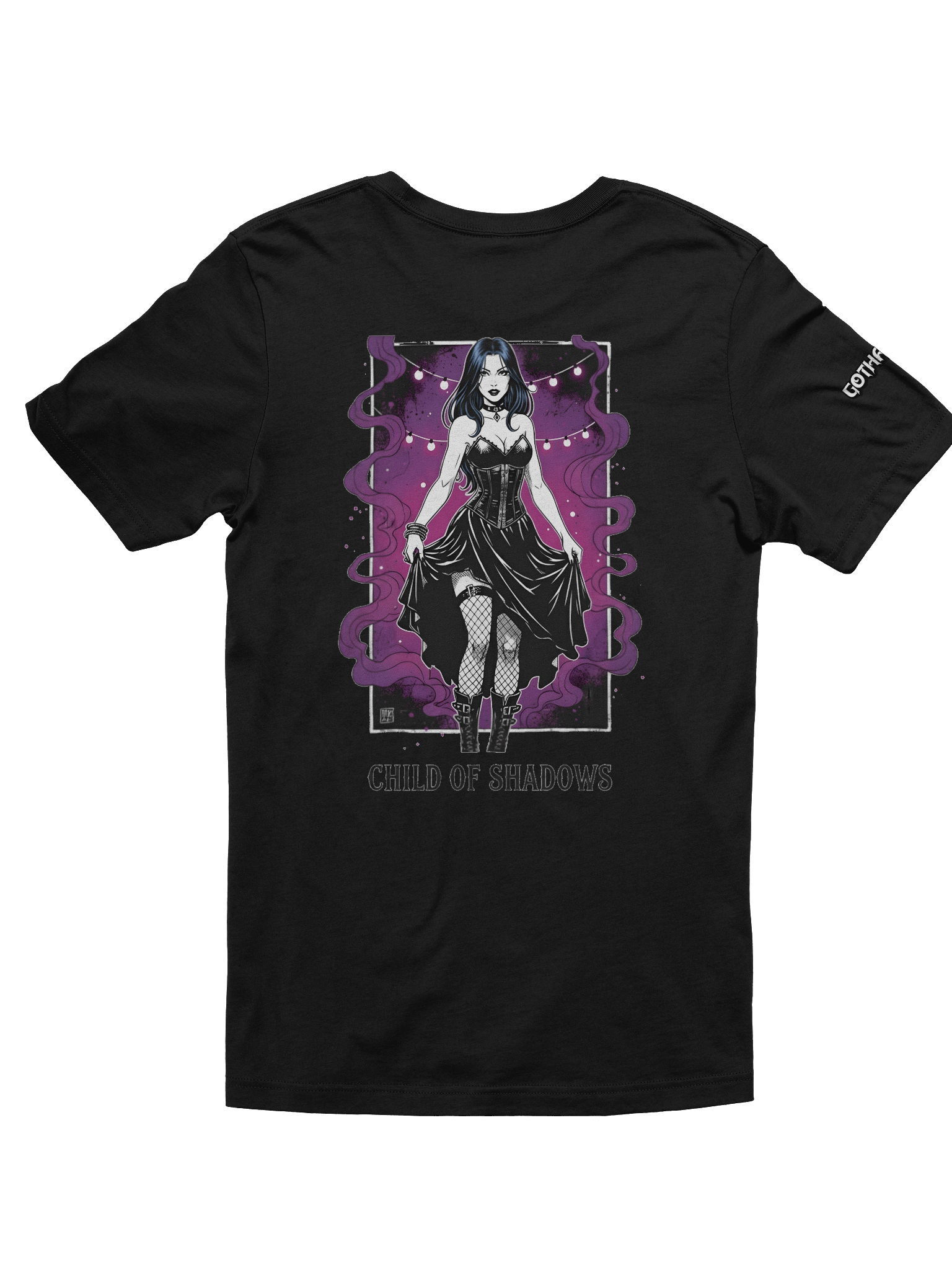 Child of shadows Back Shot T product image (2)