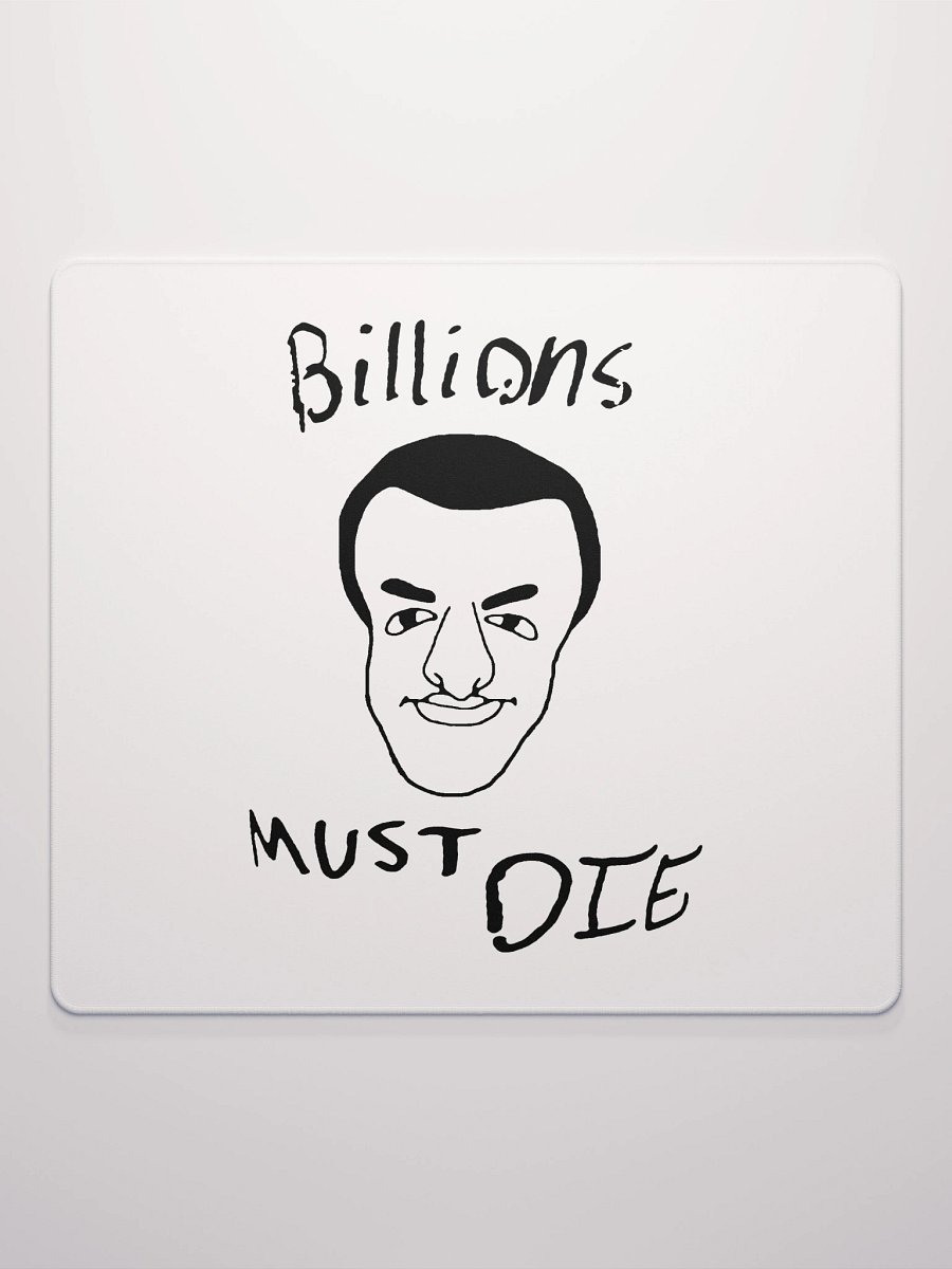 Billions Must Die Gaming Mouse Pad product image (2)
