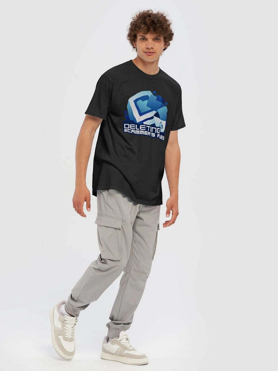 Deleting scammers files tee product image (13)