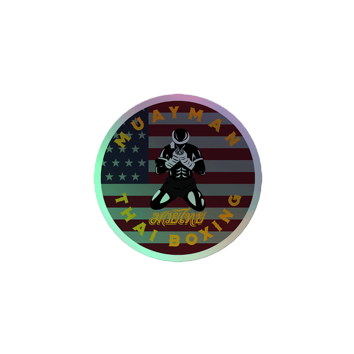 Muayman Holographic sticker Color product image (2)