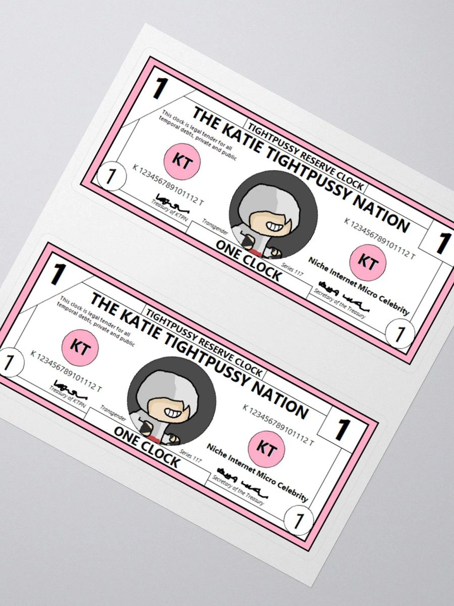 Tightpussy Reserve Clock Stickers product image (2)