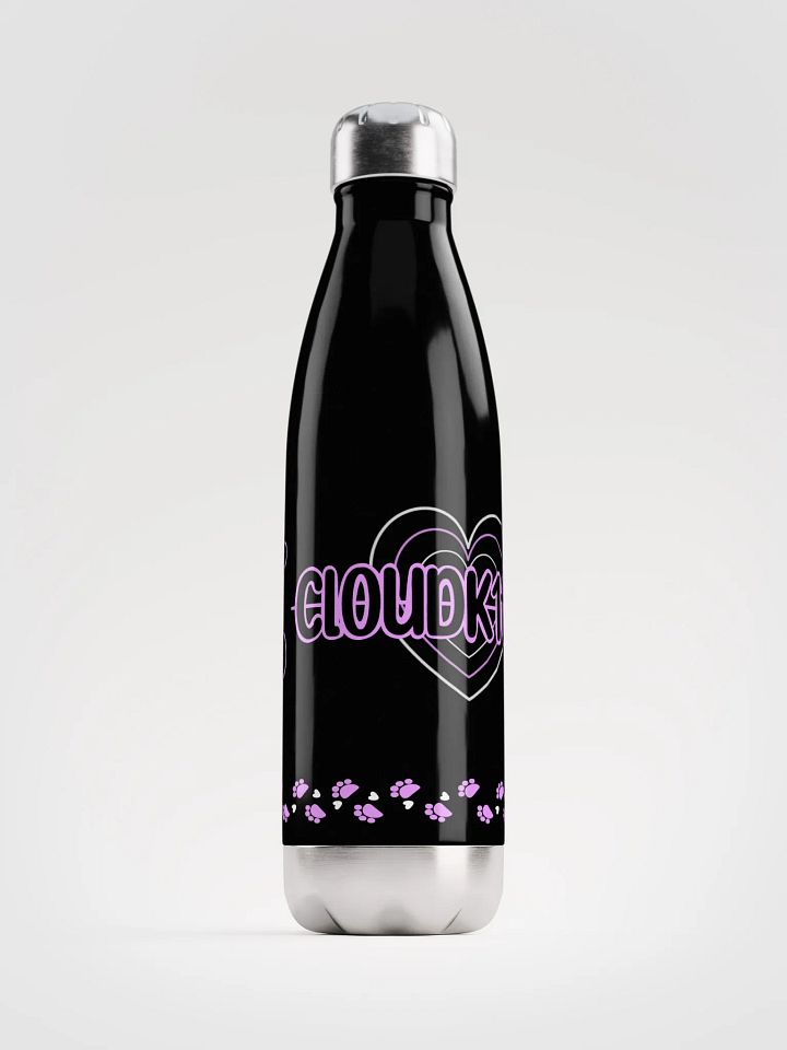 Kitten Paw Logo Water Bottle product image (1)