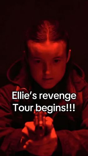 And so it begins. #thelastofus #ellie #dina #revenge #reaction